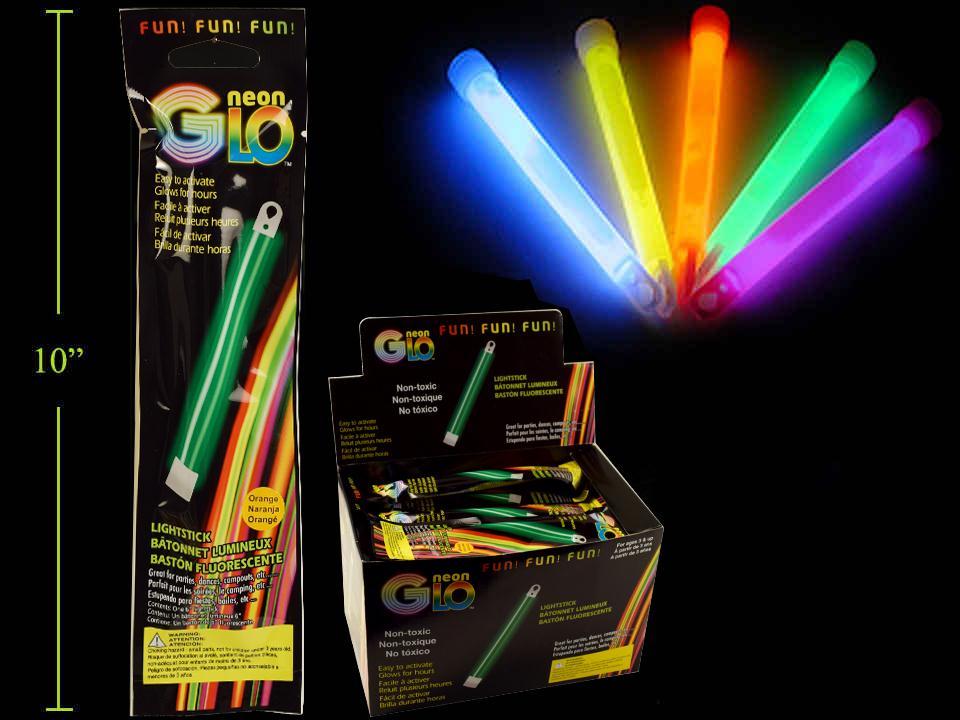 NEON GLOW STICK wNECKLACE