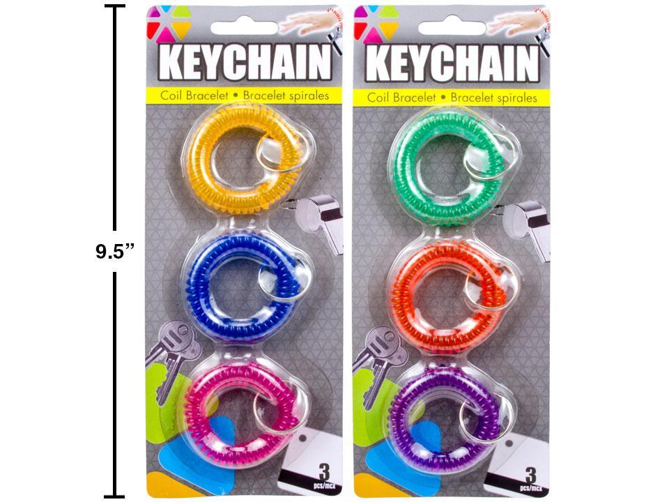 COIL BRACELET wKEYRING
