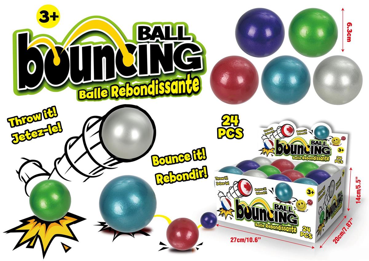 SPONGE BALL METALLIC