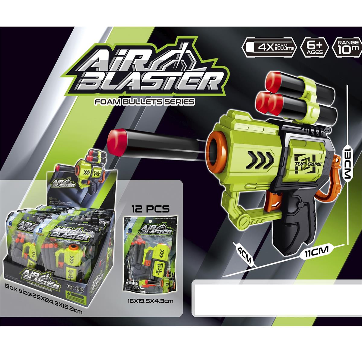 AIR BLASTER SOFT BULLET GUN