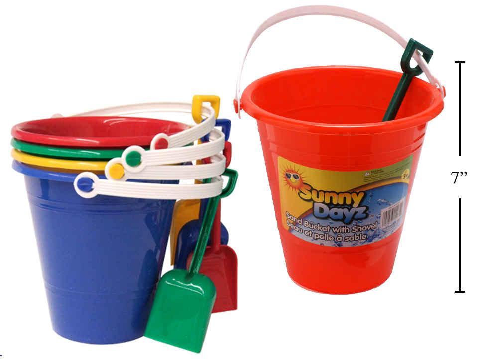 PAIL wSHOVEL 7in