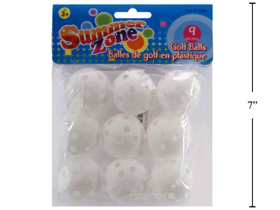 WHIFFLE GOLF BALLS 9PK