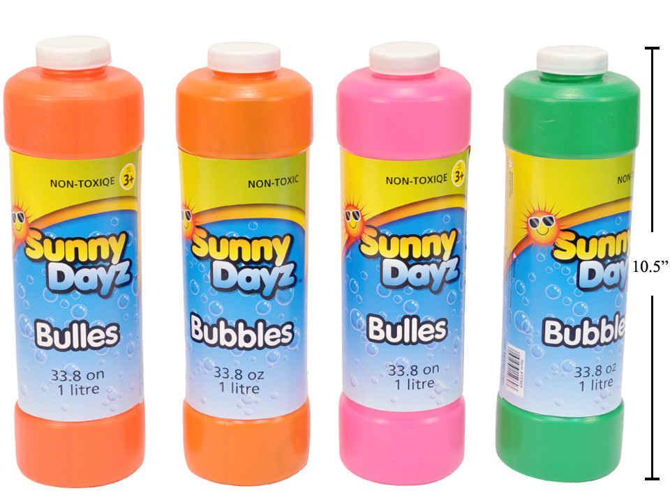 BUBBLES NEON BOTTLE 33.8oz