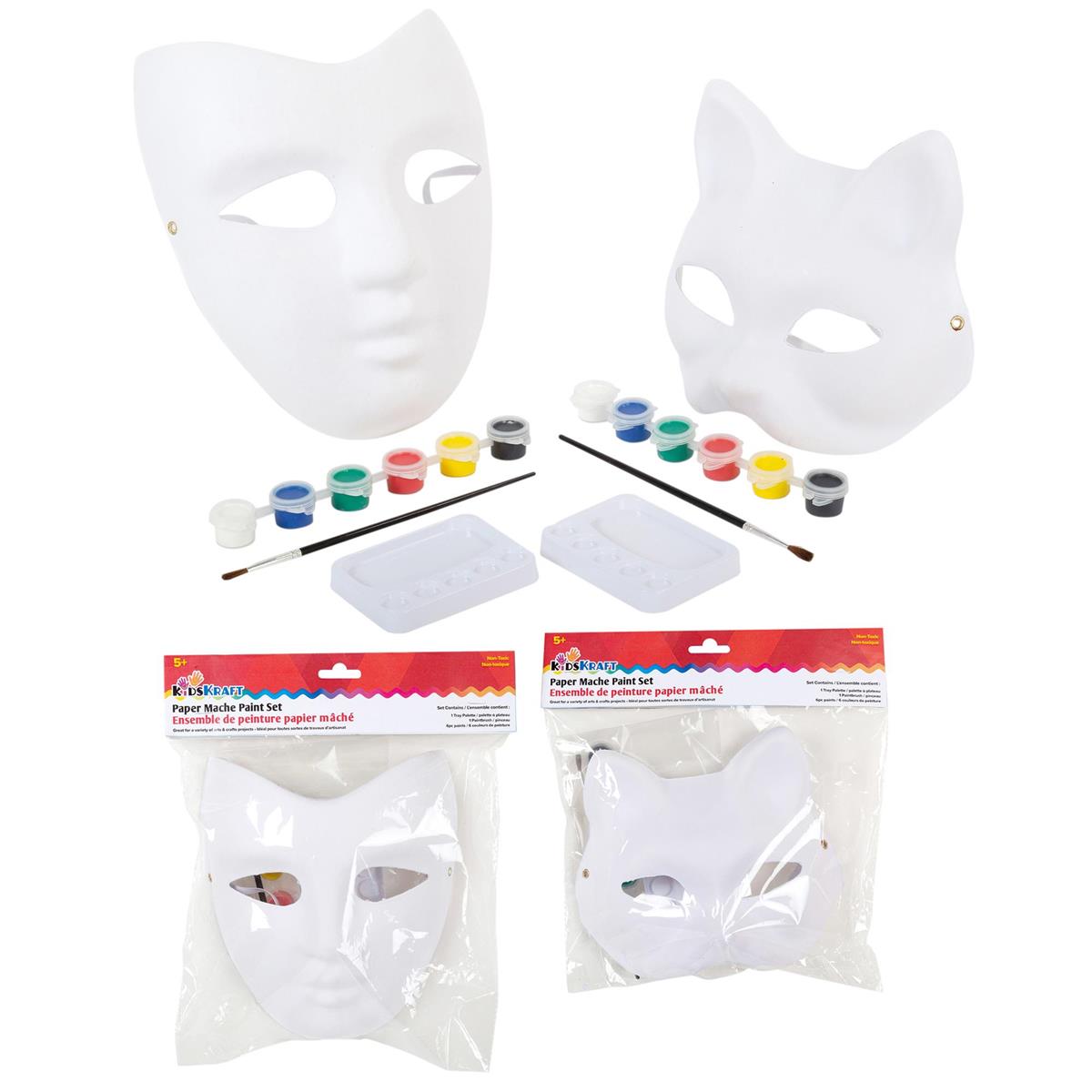 DIY PAPER MACHE FACE MASK
