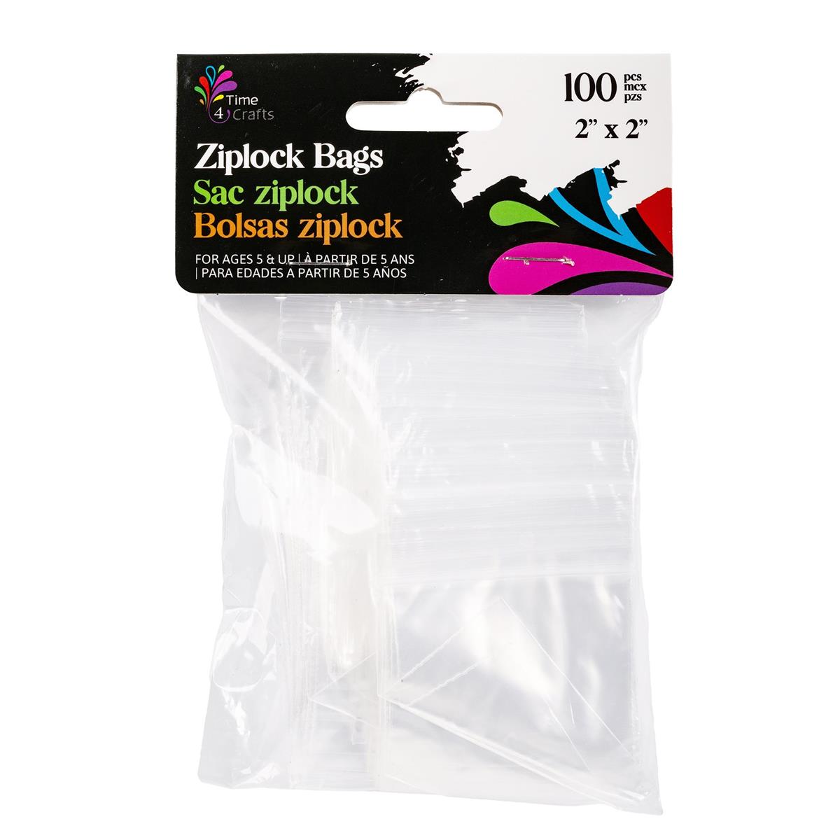 CRAFT ZIPLOCK BAG 2X2IN