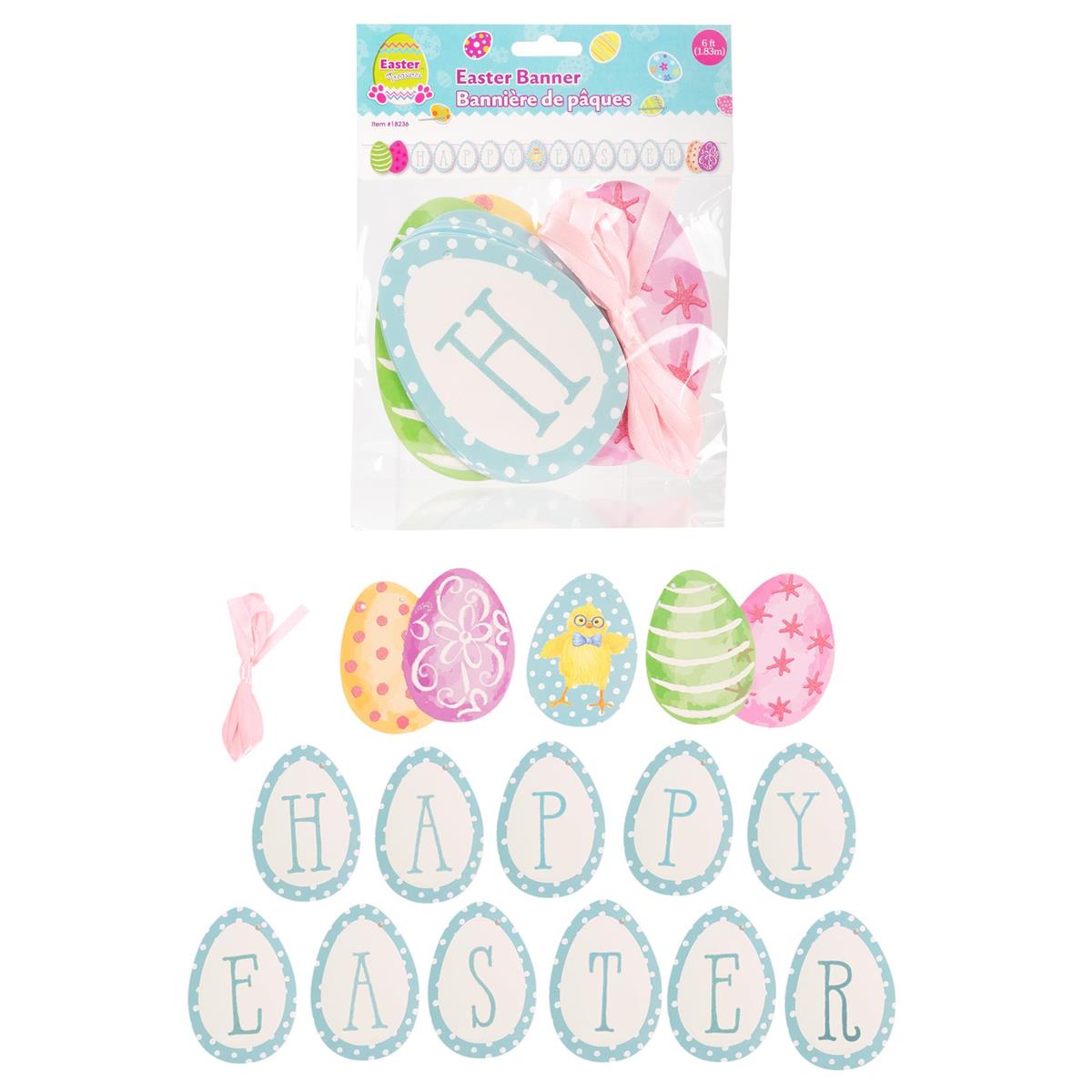 EASTER GLITTER BANNER