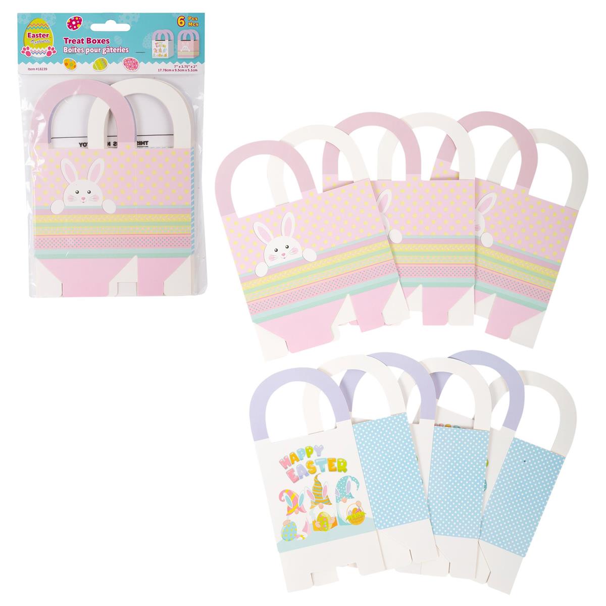 EASTER TREAT BOXES FOLDABLE