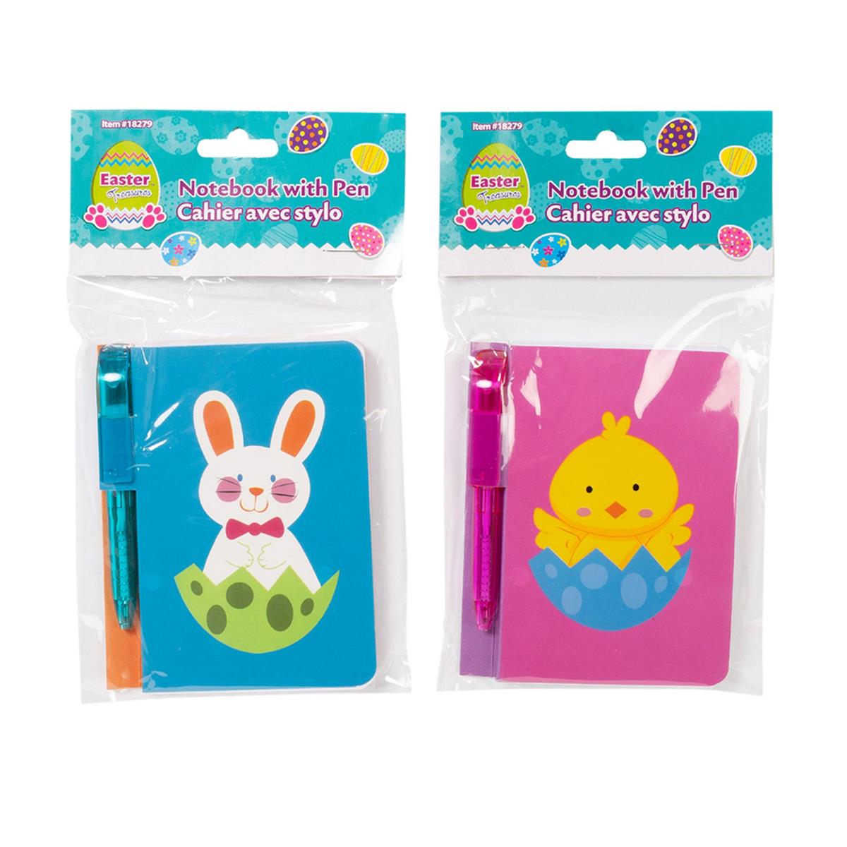 EASTER NOTEBOOK WITH PEN