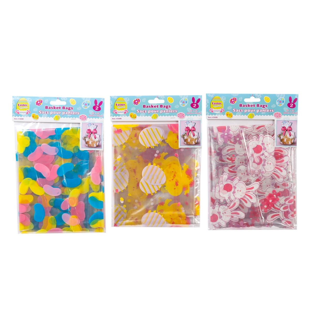 EASTER BASKET WRAP 2PK