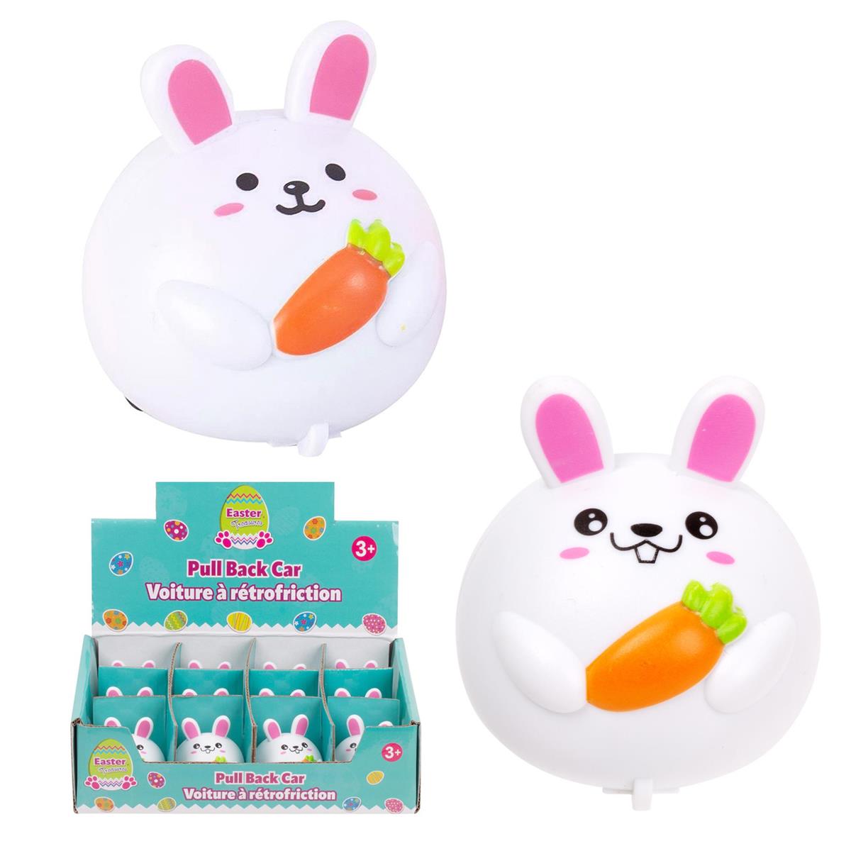 EASTER PULL BACK RABBIT