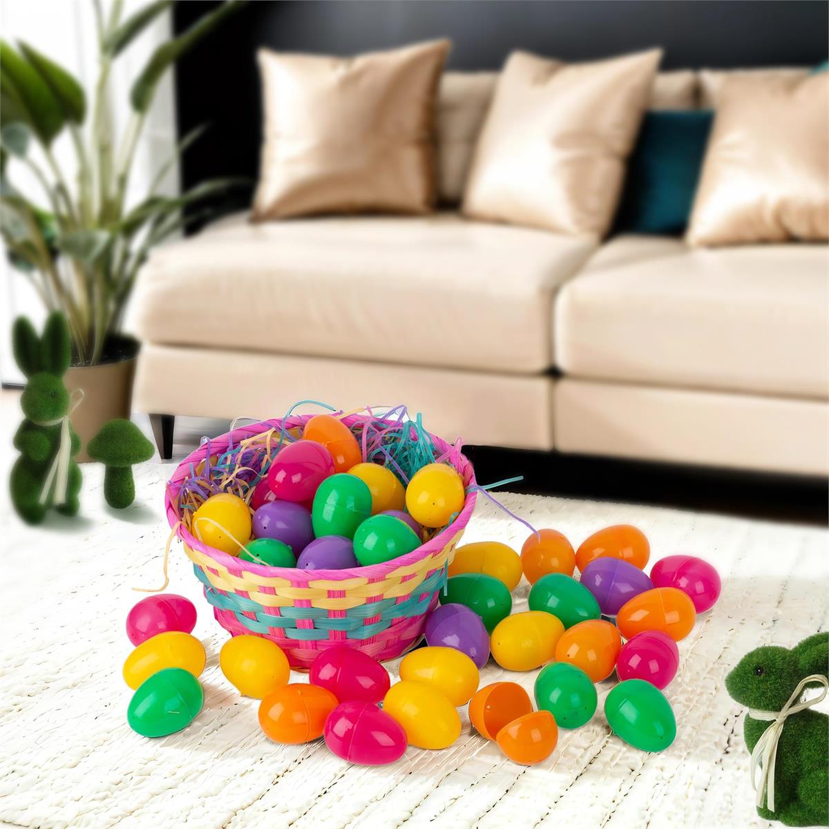 EASTER EGGS NEON 48pk