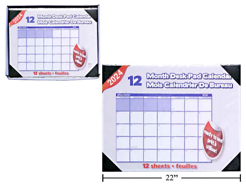 DESK PAD CALENDAR 12 MNTH