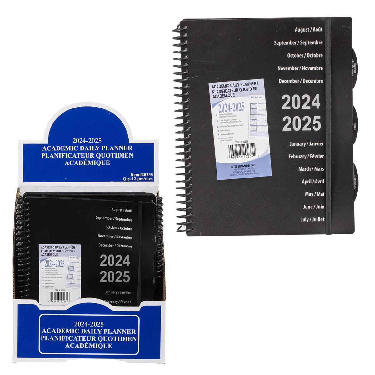 ACADEMIC DAILY PLANNER