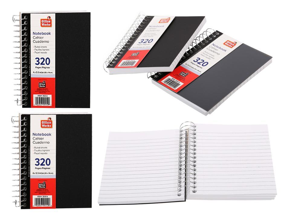 NOTEBOOK PP COVER 4x5.5in