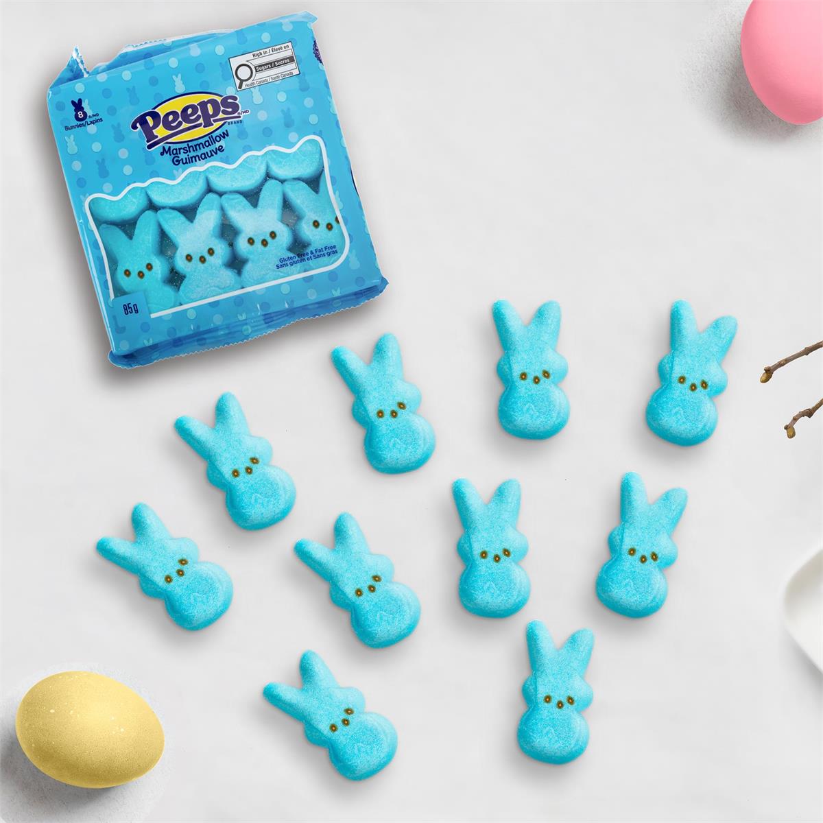 PEEPS MRSHMLLW BUNNIES BLUE