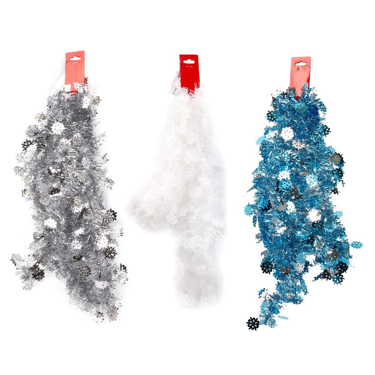 TINSEL GARLAND 7ft