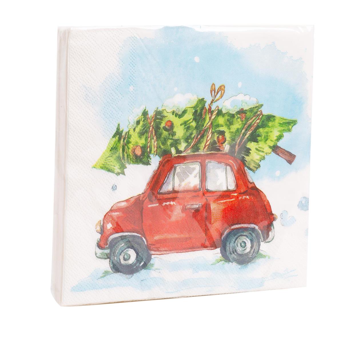 XMAS LUN NAP TRUCK wTREE