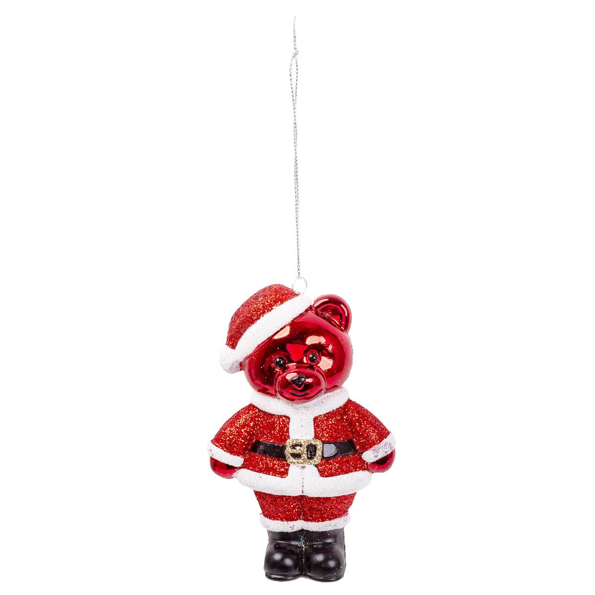 TREE ORN SANTA BEAR