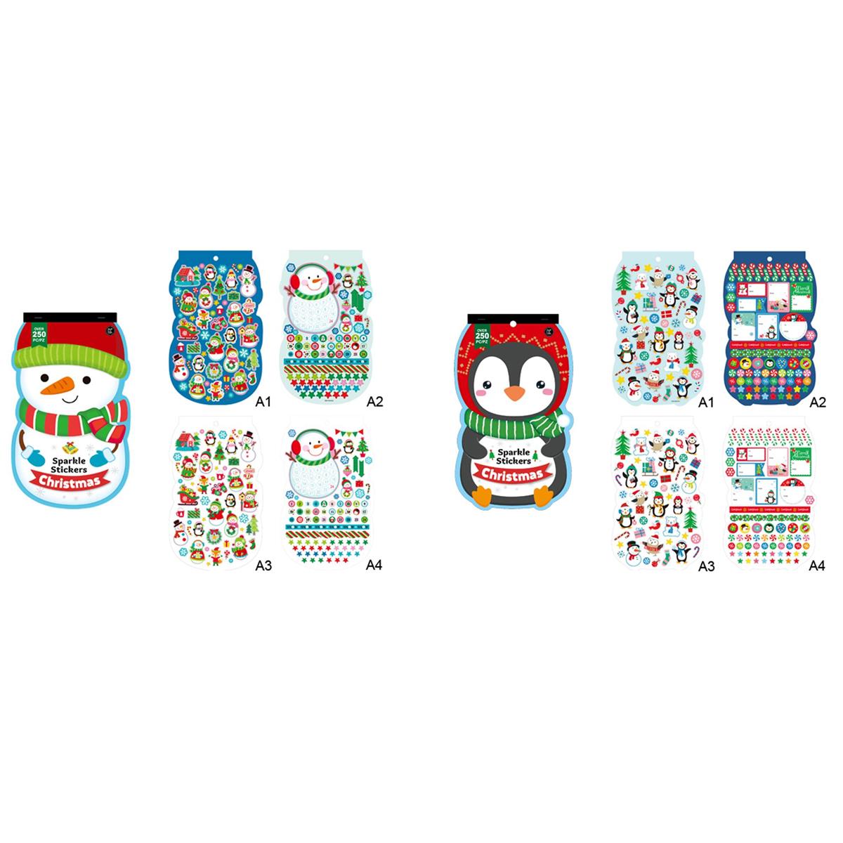 XMAS STICKERS wBOOK