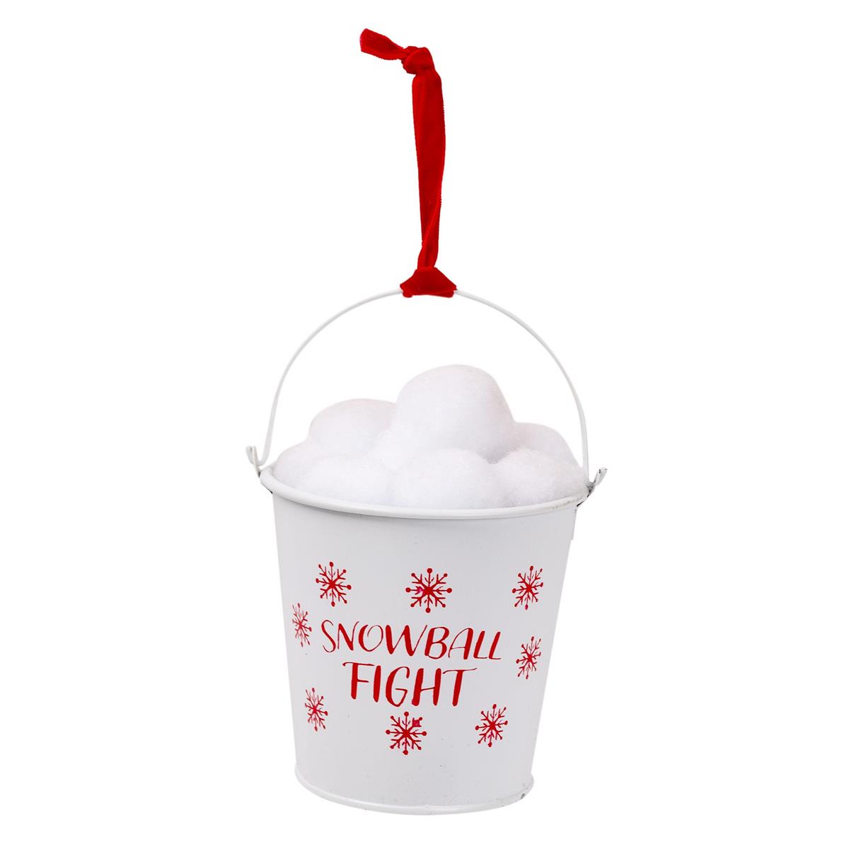 TREE ORN SNOWBALL BUCKET