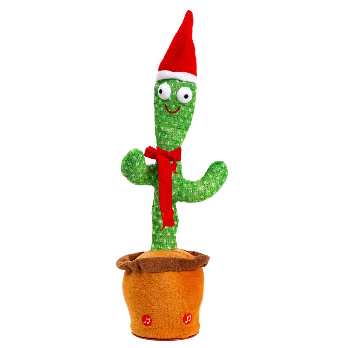 XMAS SINGING DANCING CACTUS