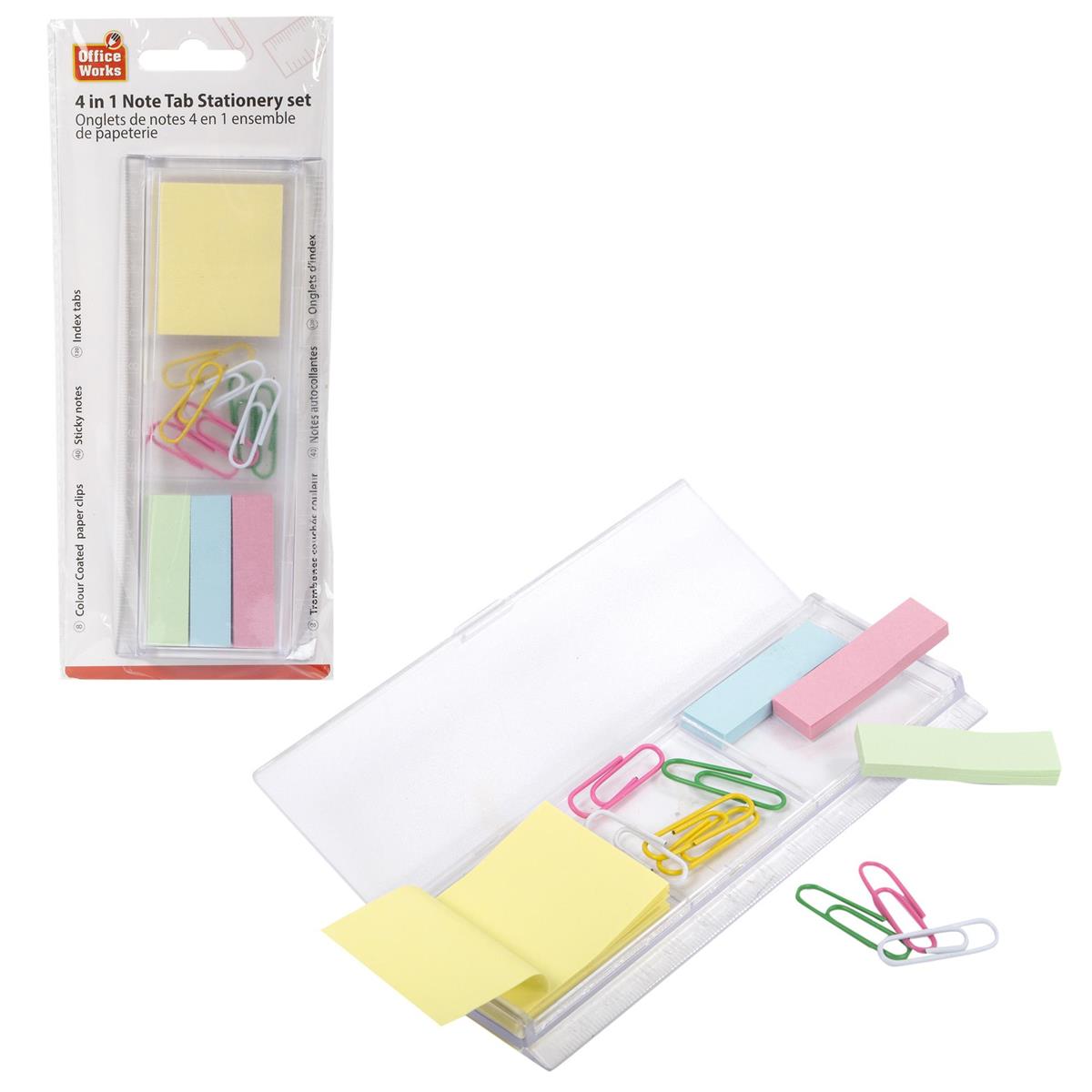 NOTE TABS STATIONERY SET