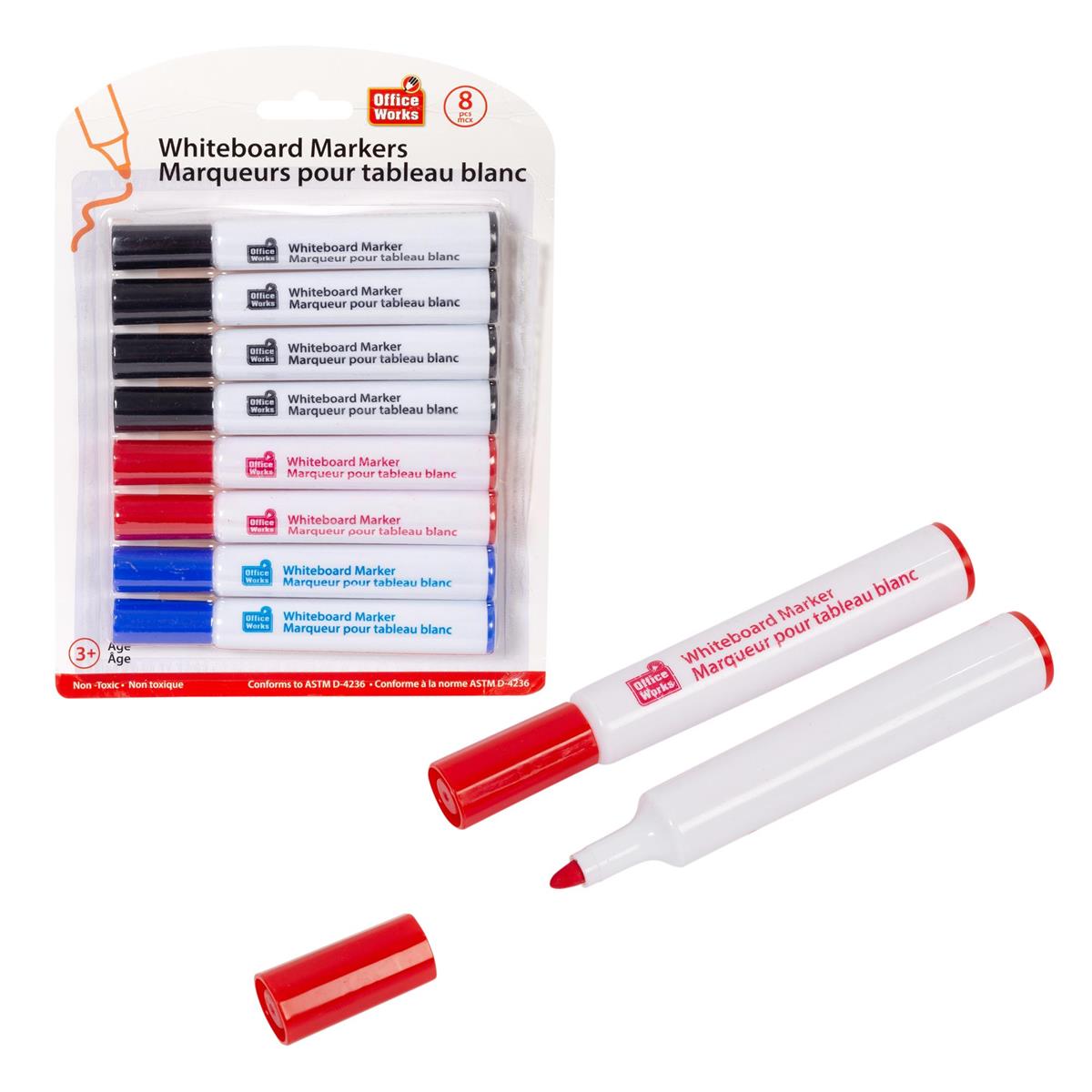 WHITE BOARD MARKER 8pk