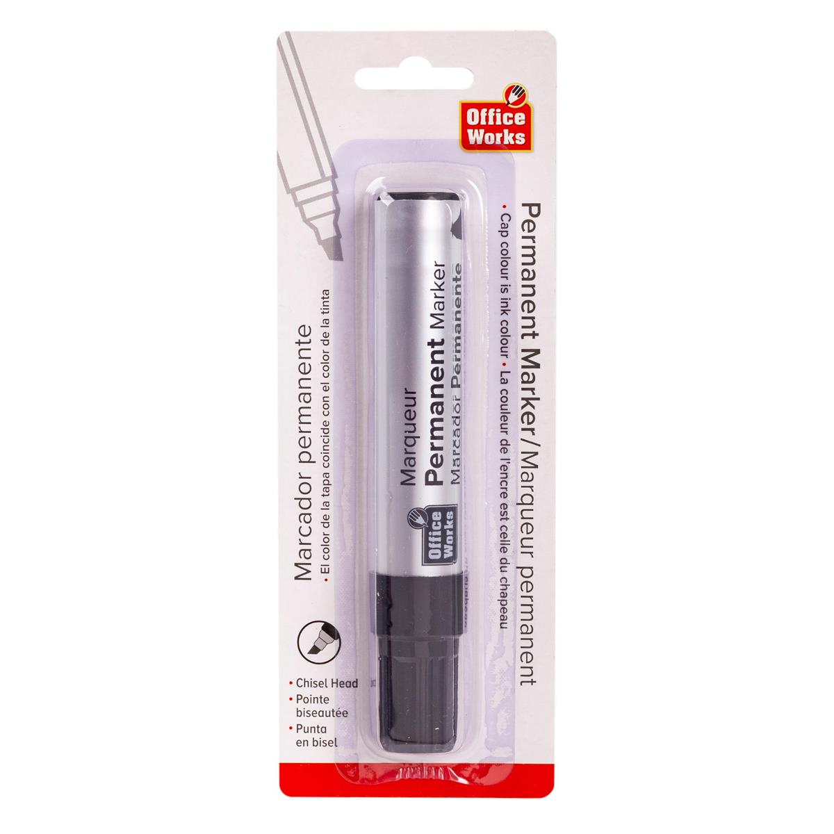 JUMBO PERMANENT MARKER BLACK