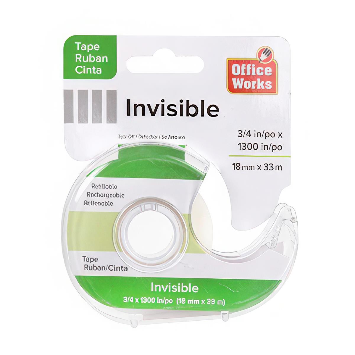 TAPE INVISIBLE wDISPENSER