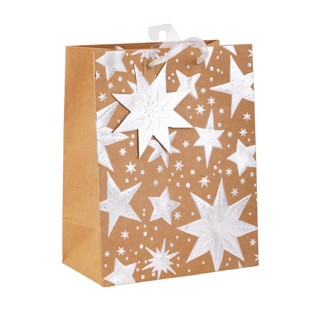 XMAS GIFT BAG wSTARS MED