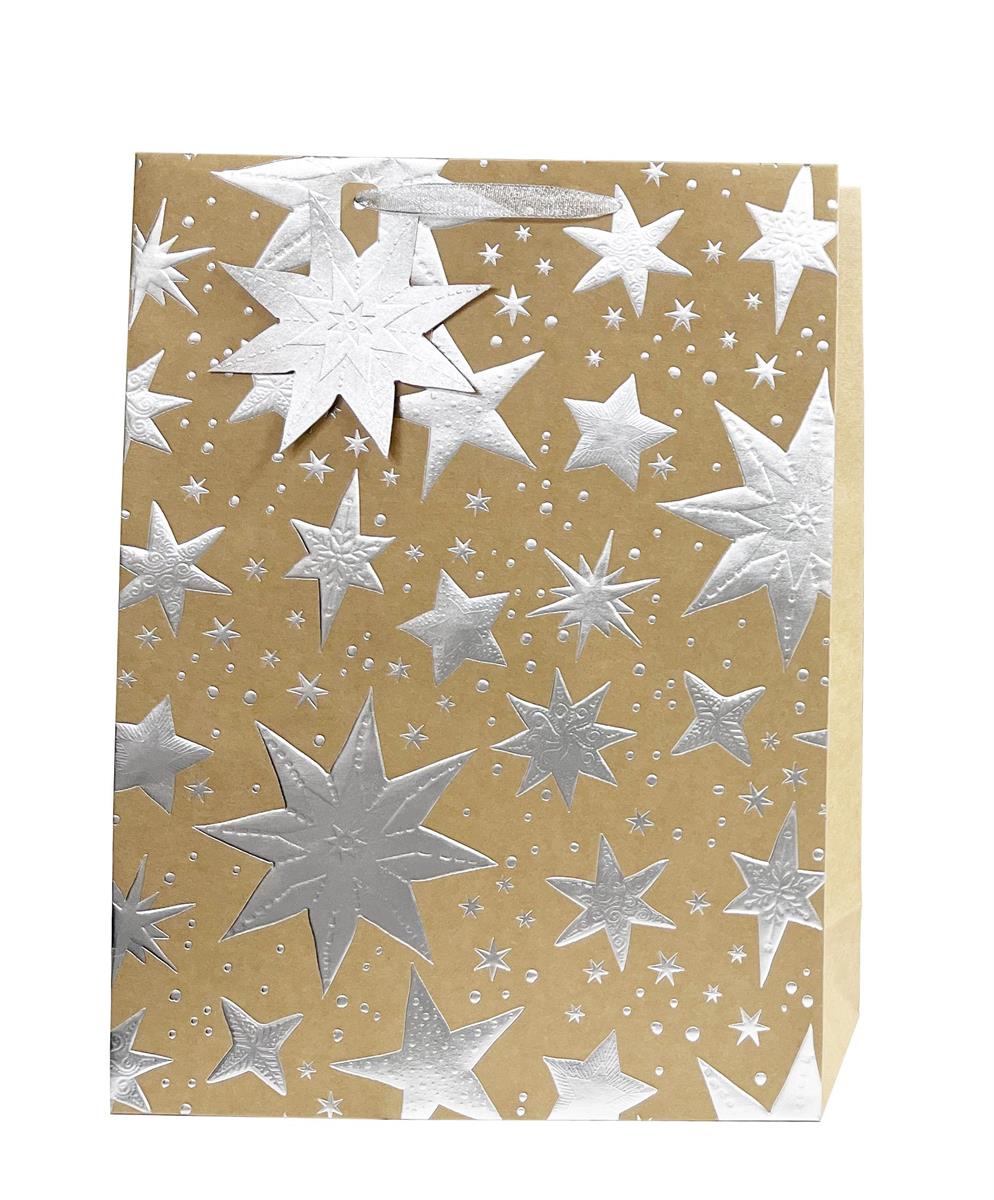 XMAS GIFT BAG wSTARS LG