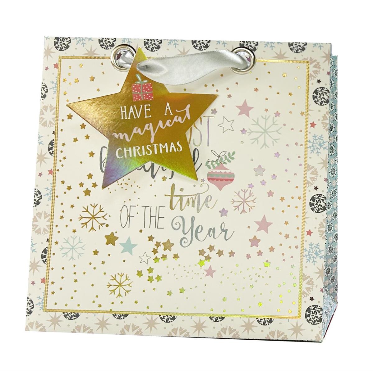 XMAS GIFT BAG wWORDING MED
