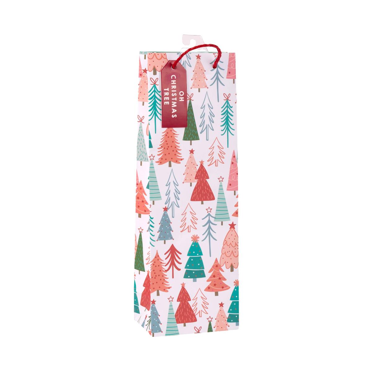 XMAS BOTTLE BAG wTREES