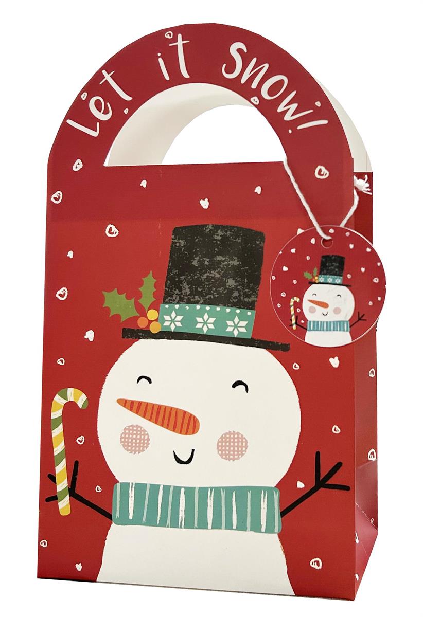PPER TRNDZ  XMAS GIFT BAG MED