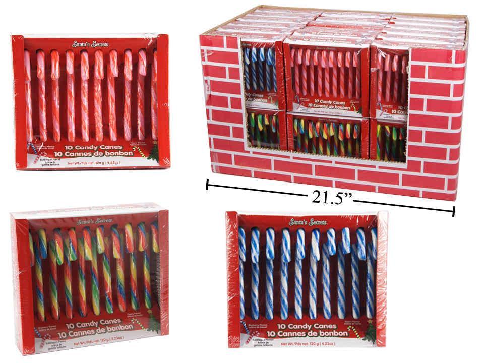 CANDY CANES FRUIT FLAVOR