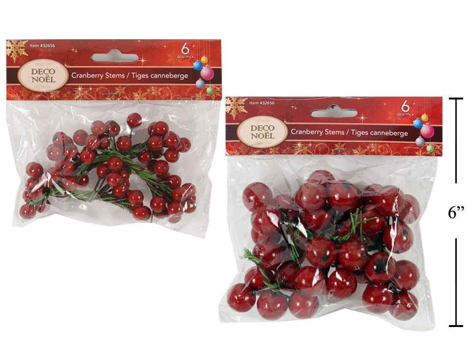 XMAS CRANBERRY STEMS
