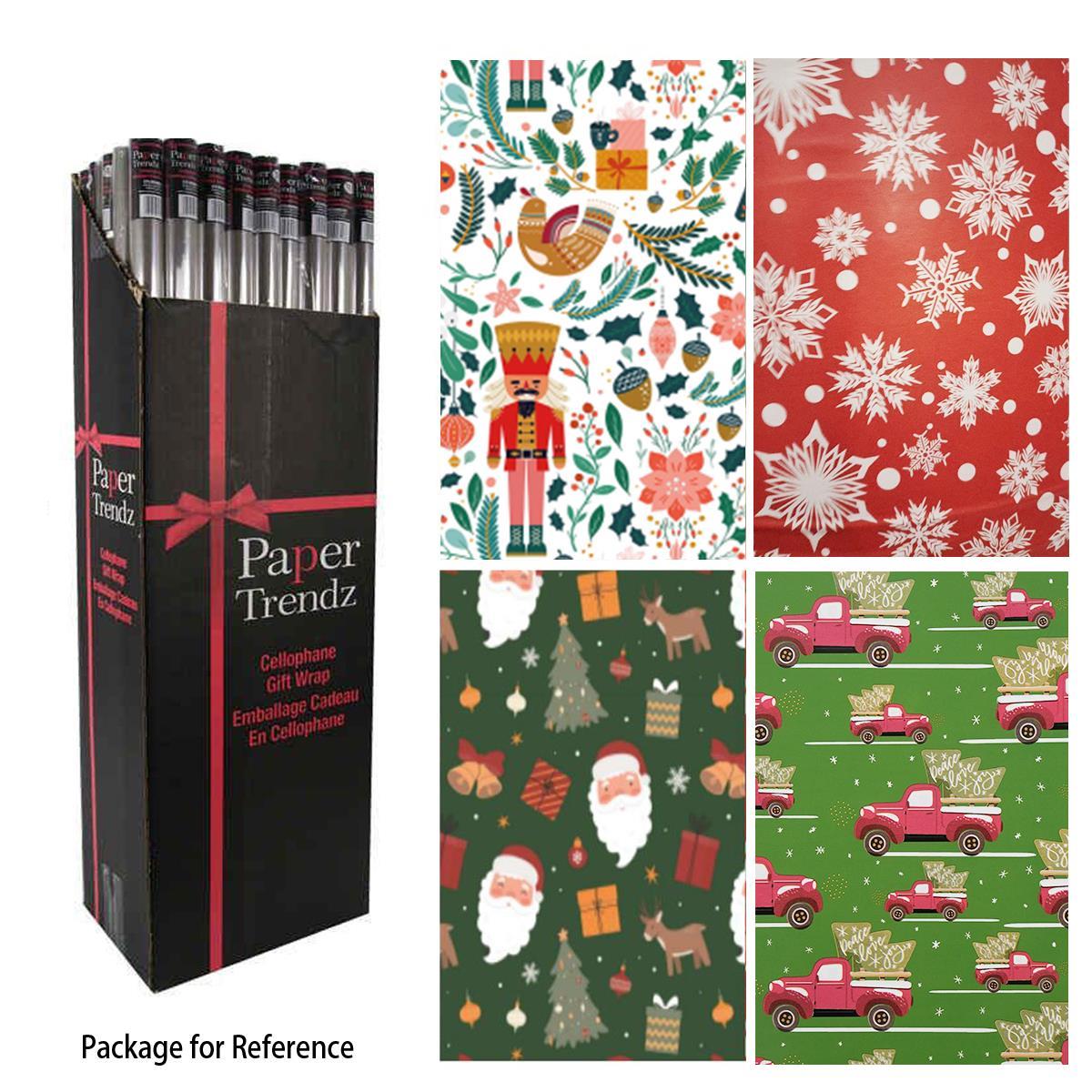 XMAS SINGLE ROLL WRAP