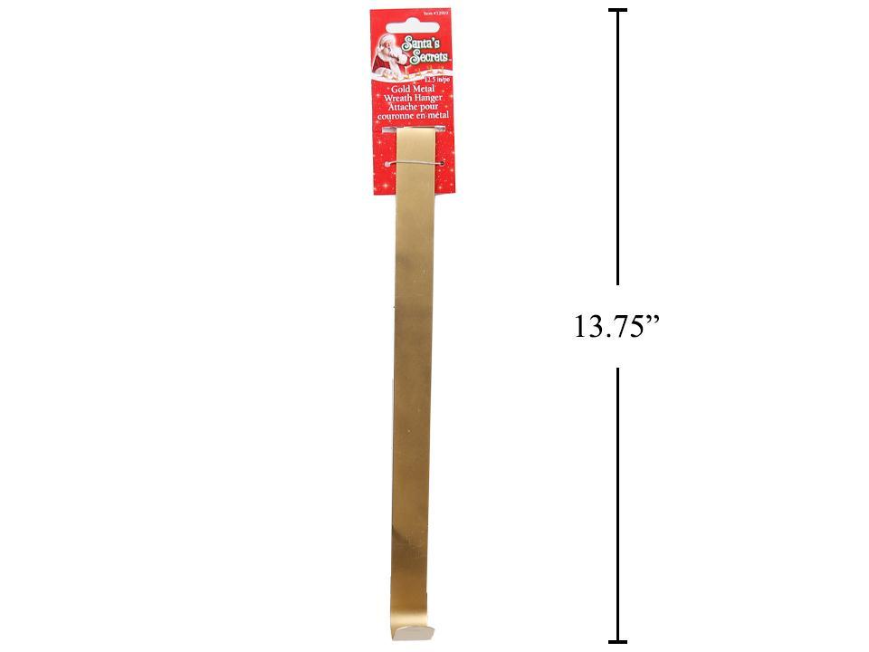 XMAS WREATH HANGER GOLD