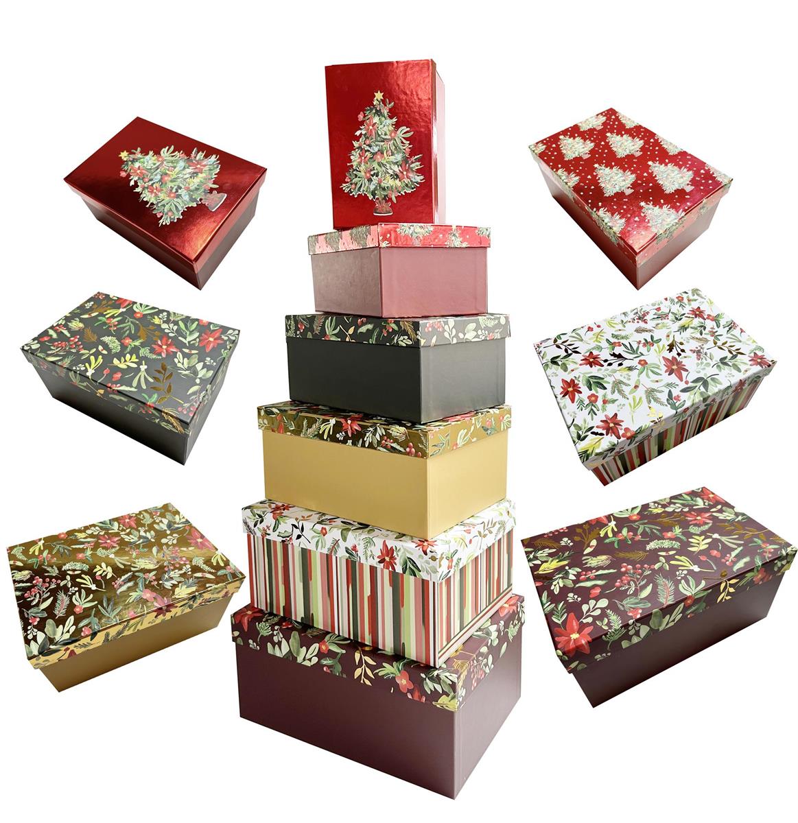 XMAS GIFT BOX MATTE HS XS
