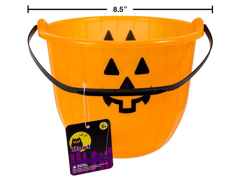 PUMPKIN PAIL 8in
