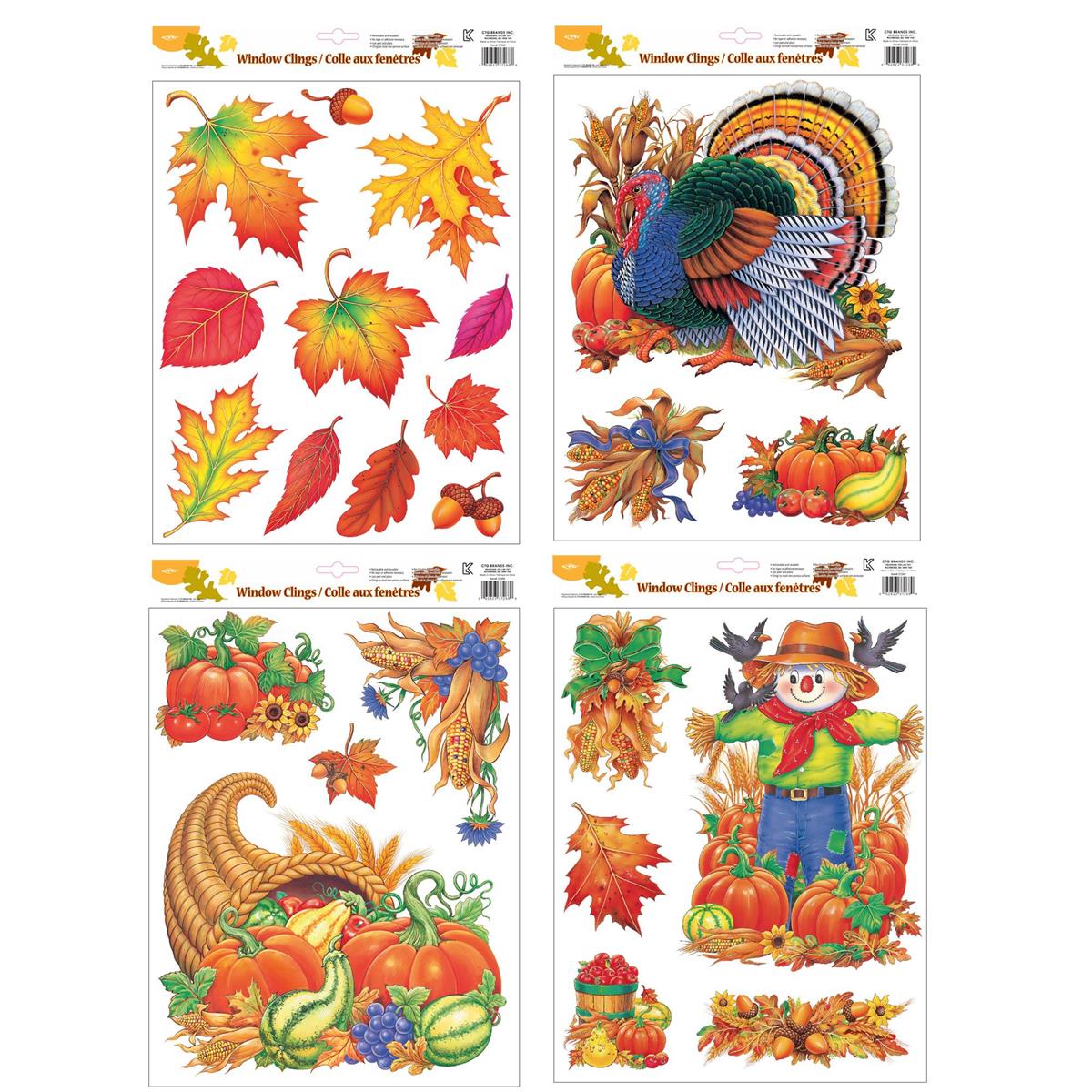 HARVEST WINDOW CLING