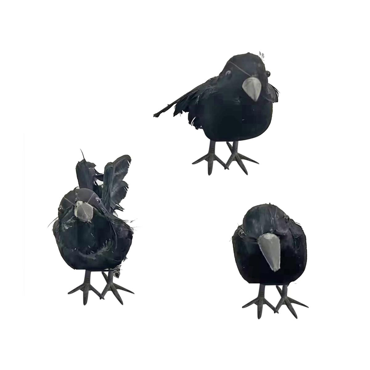FEATHERY CROW 5.9in