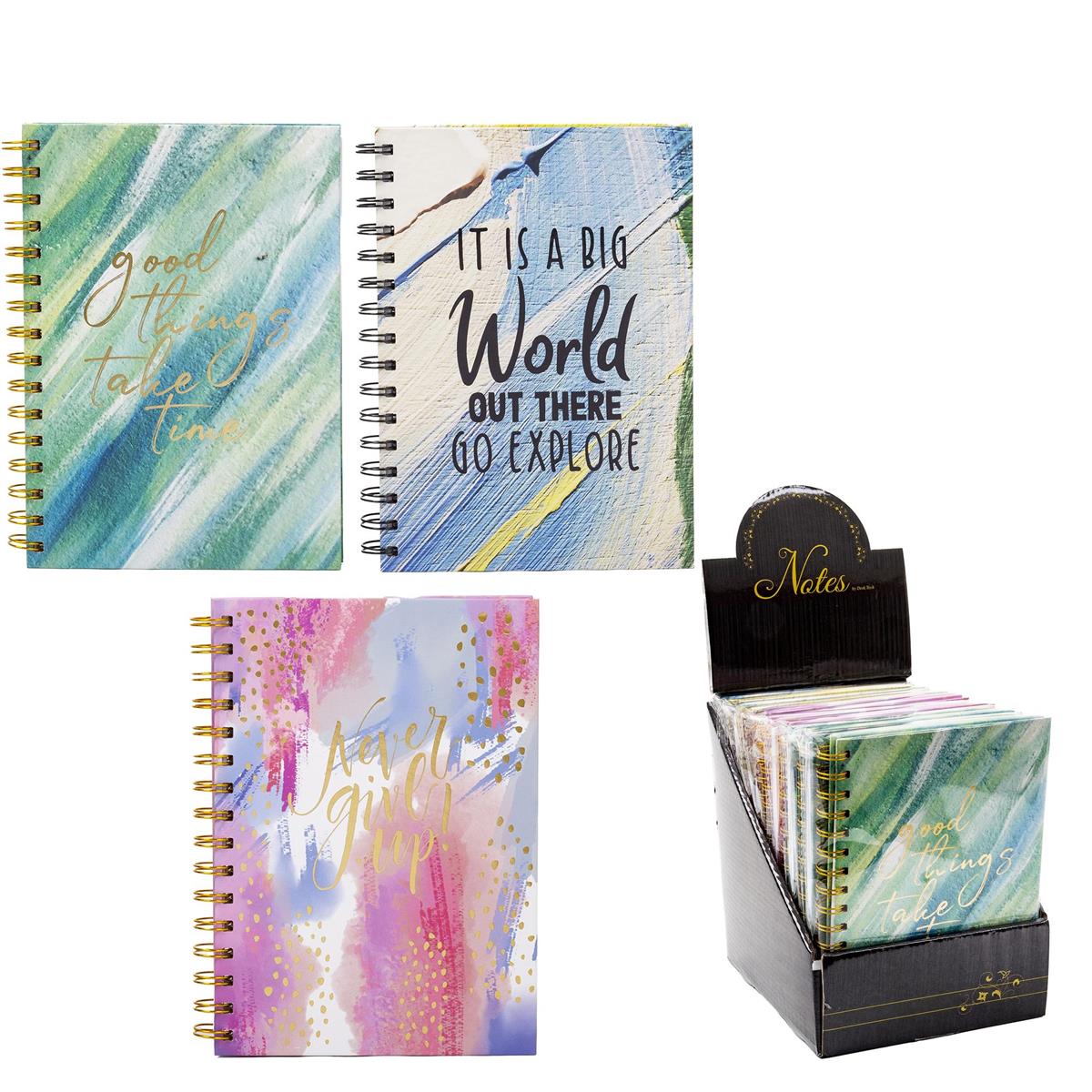 SPIRAL HARD COVER NOTEBOOK
