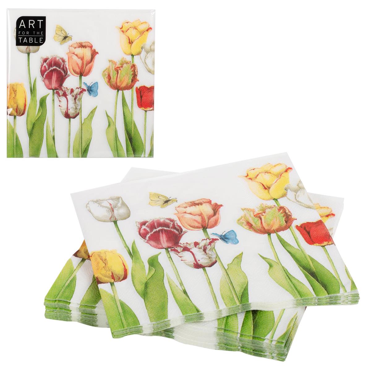 NAPKIN TULIPS 2 PLY