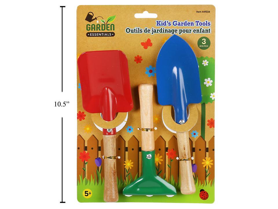 GARDEN TOOLS FOR KIDS 3PC