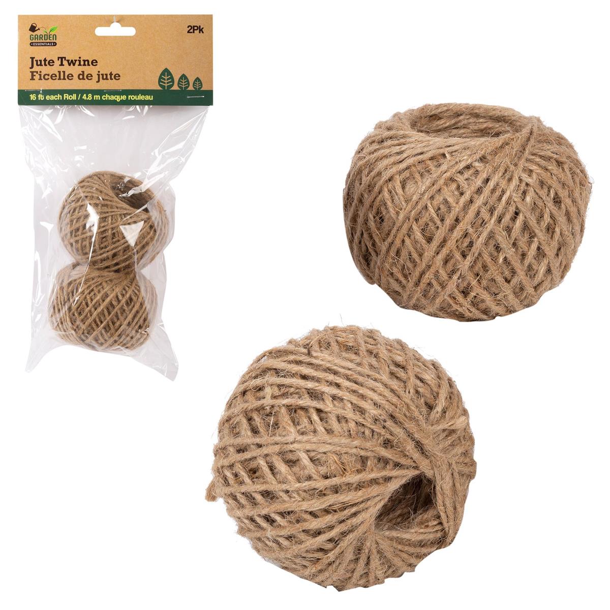 JUTE TWINE BALL 48m 2pk