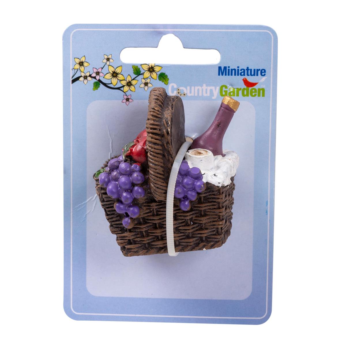 MINIATURE PICNIC BASKET