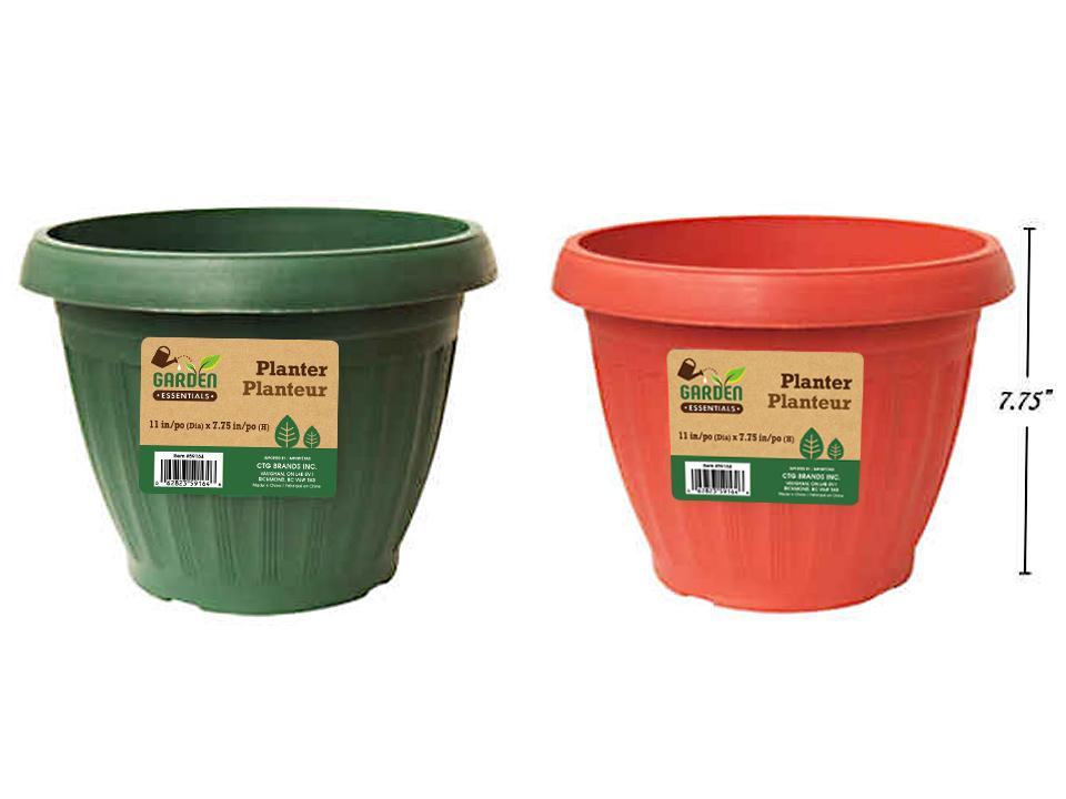 PLANTER ROUND 11x7.75in