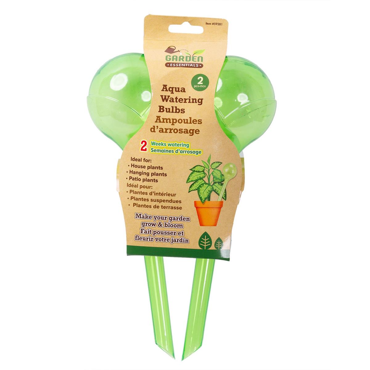 AQUA GLOBE WATERING BULB 2pk