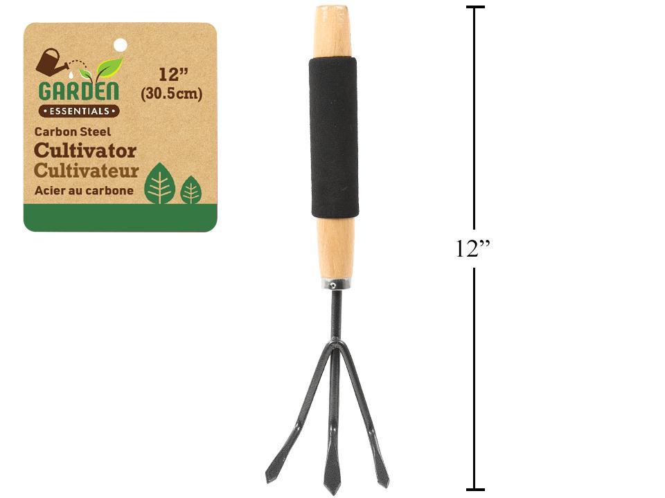 CARBON STEEL CULTIVATOR 12IN